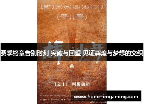 赛季终章告别时刻 突破与回望 见证辉煌与梦想的交织